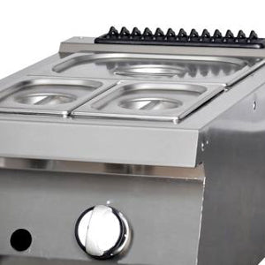 Heavy Duty Bain Marie | Single Unit | 70cm Deep | Gas 3