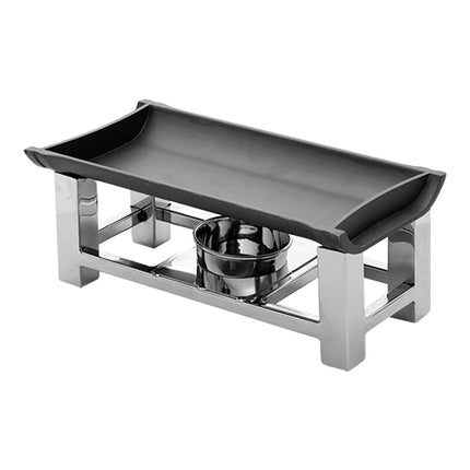Tea Candle Serving Warmer | EMGA | Aluminium Top Plate | 30 x 15 x H12 cm 1