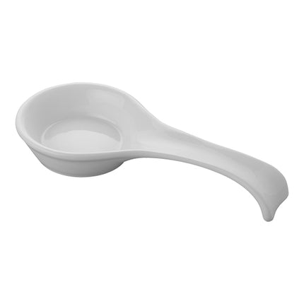 EMGA White Porcelain Spoon Rest | 21.5 x 10 x H3.5 cm 1