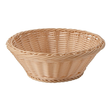 Round Polypropylene Bread Basket | EMGA | Dishwasher Safe | Ø25.5 x H9 cm 1