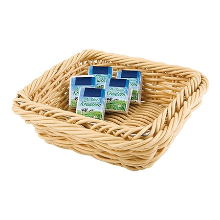 GN 1/3 Bread Basket | EMGA | Rectangular Polypropylene, Dishwasher Safe | 32.5 x 17.6 x H6.5 cm 1