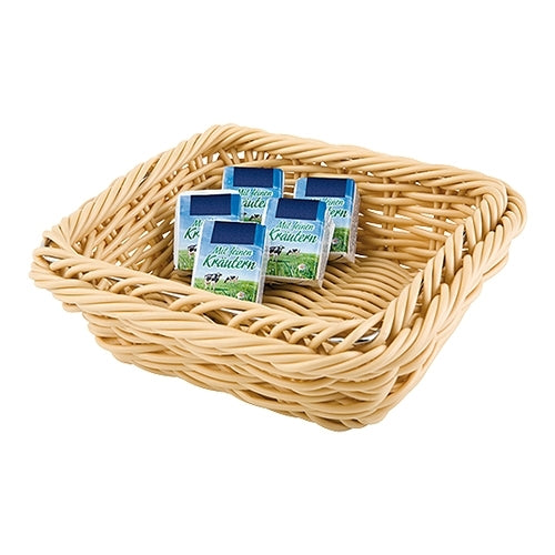 GN 1/3 Bread Basket | EMGA | Rectangular Polypropylene, Dishwasher Safe | 32.5 x 17.6 x H6.5 cm 1