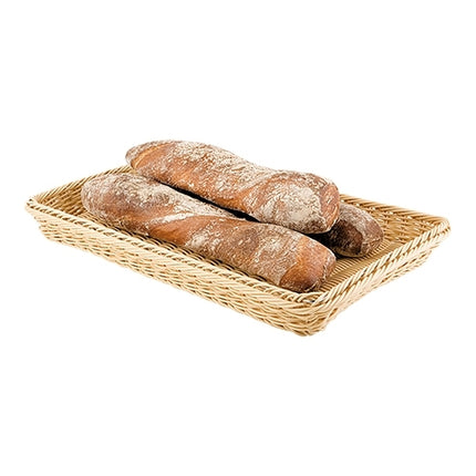 Rectangular Bread Basket GN 1/1 | EMGA | Polypropylene, Dishwasher Safe | 53 x 32.5 x H6.5 cm 1