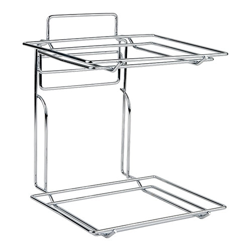 2-Tier Buffet Frame for GN 1/1 Bread Baskets | EMGA | Chromed | 49.5 x 38 x H38 cm 1