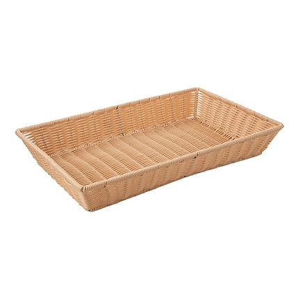 Rectangular Bread Basket GN 1/1 | EMGA | Polypropylene, Dishwasher Safe | 53 x 32.5 x H8 cm 1