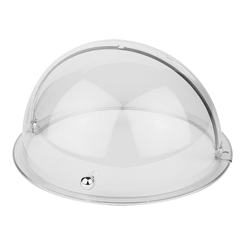 Transparent Rolltop Cover | EMGA | SAN, Heat Resistant up to 100°C | Ø38 x H20 cm 1