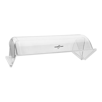 GN 1/1 Polycarbonate Rolltop Cover Transparent | EMGA | 53 x 32.5 x H19 cm 1