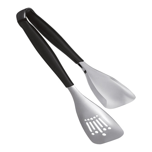 Stainless Steel Serving Tongs with PVC Handle | Comas | Heat Resistant up to 82°C | 23.5 cm 1