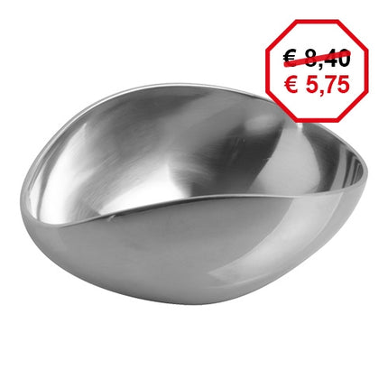 Oval Stainless Steel Serving Dish | EMGA DuoDish | 9 x 6 x H3.5 cm 1
