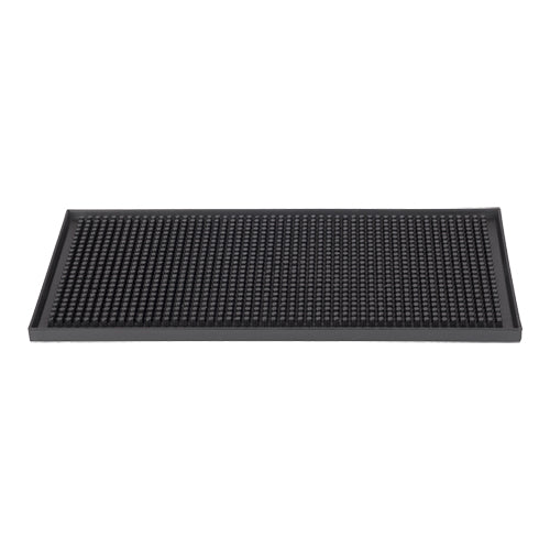 Black Bar Drip Mat | EMGA | Dishwasher Safe | 30 x 15 x H1 cm 1