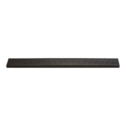 Black Bar Drip Mat | EMGA | Dishwasher Safe | 60 x 8 x H1 cm 1