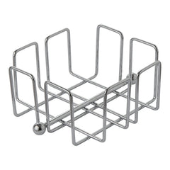 Cocktail Napkin Holder | EMGA | Chromed | 14 x 14 x H6.5 cm 1