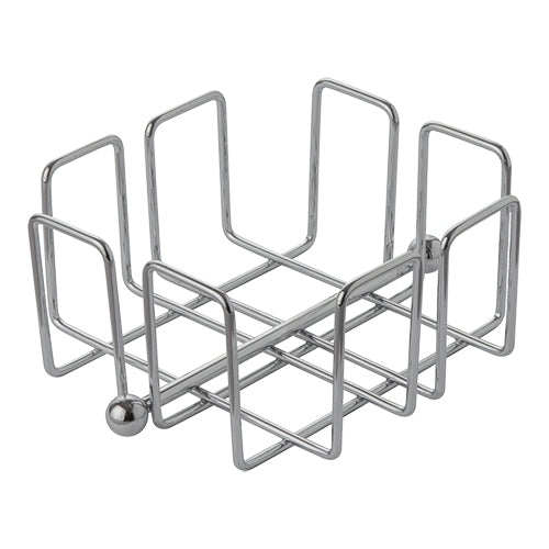 Cocktail Napkin Holder | EMGA | Chromed | 14 x 14 x H6.5 cm 1