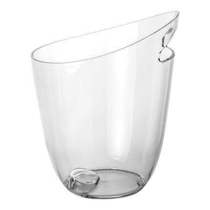Transparent Oval Wine Bucket | Vin Bouquet | Stackable Polystyrene | 24 x 20.5 x H20 cm 1