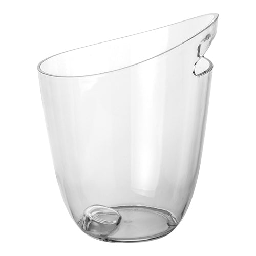 Transparent Oval Wine Bucket | Vin Bouquet | Stackable Polystyrene | 24 x 20.5 x H20 cm 1