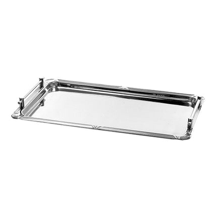 Stainless Steel 18/10 GN 1/1 Serving Dish with Handles | EMGA | Stackable | 53 x 32.5 cm 1