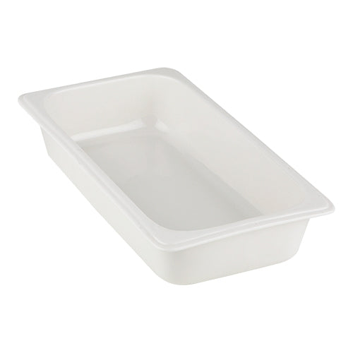 White Porcelain Gastronorm Pan GN 1/3 | EMGA | 60 mm | 32.5 x 17.6 cm 1