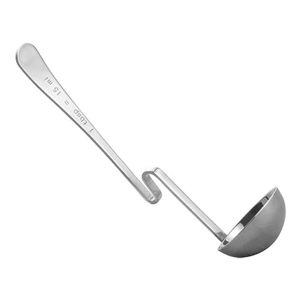 Stainless Steel Ladle with Curved Handle | EMGA | Ø4.7 cm | 0.015 L 1