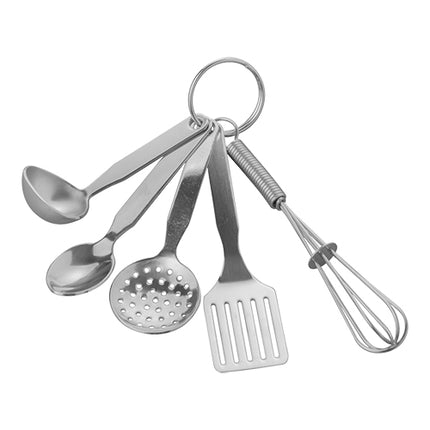 Kitchen Utensil Key Ring Set | EMGA | Stainless Steel 1