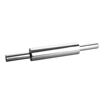 Stainless Steel Rolling Pin with Bearings | EMGA | Ø6.5 cm | 25 cm 1