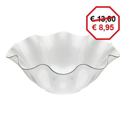 White Melamine Serving Dish | EMGA | Ø39.5 x H13.7 cm 1