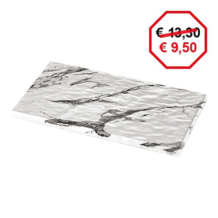Marble-Look Melamine Serving Dish | EMGA | GN 1/3 1