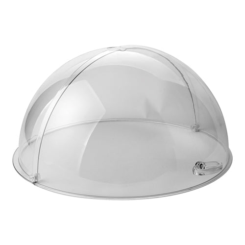 Round Rolltop Cover | EMGA | Transparent Polycarbonate | Ø40.5 cm 1