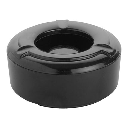 Outdoor Ashtray Black Melamine | EMGA | Ø10 x H4 cm 1