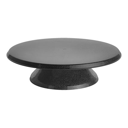 Swivel Cake Stand Black Polycarbonate | EMGA | Ø30 x H8 cm 1