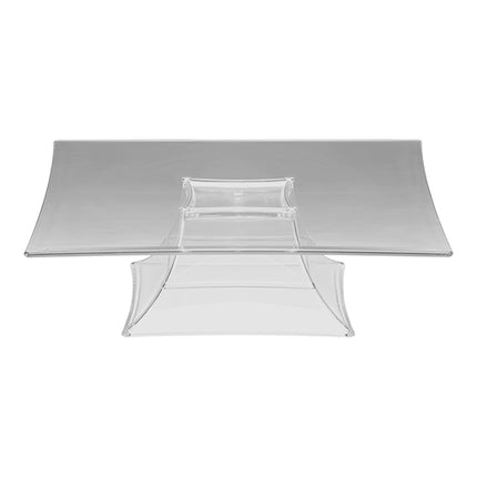 Buffet Cake Stand / Etagere | EMGA | Transparent Polycarbonate | 35 x 35 x H10.5 cm 1