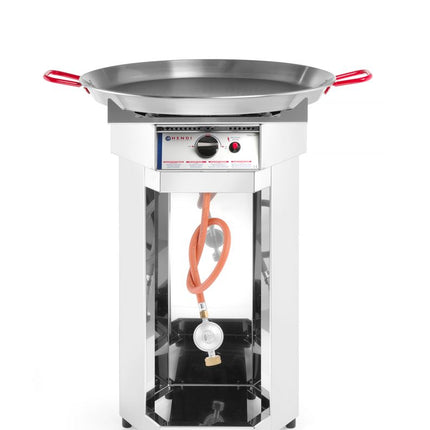 Paella Burner 4.8kW with 600mm Pan | HENDI Fiesta 600 | 600x600x870mm