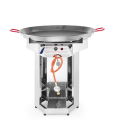 Paella Burner 7kW with 800mm Pan | HENDI Fiesta 800 | 800x800x900mm