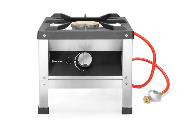 Gas Hokker 6kW with Stainless Steel Frame | HENDI Kitchen Line | 400x440x390mm