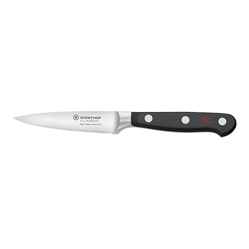 Paring Knife with Smooth Stainless Steel Blade | Wüsthof Dreizack Classic | 9 cm Blade 1