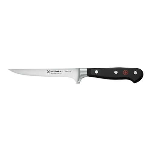 Boning Knife Smooth Blade | Wüsthof Dreizack Classic | Stainless Steel, 14 cm Blade 1
