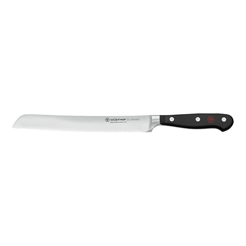 Bread Knife Serrated Blade | Wüsthof Dreizack Classic | Stainless Steel, 20 cm Blade 1