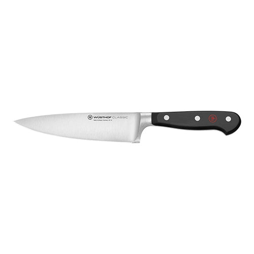 Chef's Knife with 16 cm Smooth Blade | Wüsthof Dreizack Classic | Stainless Steel 1