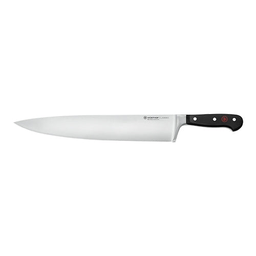 Chef's Knife | Wüsthof Dreizack Classic | Stainless Steel, Smooth Blade | 32 cm Blade 1