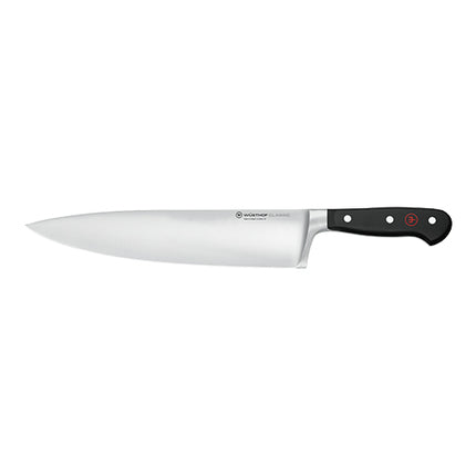 Heavy Chef's Knife | Wüsthof Dreizack Classic | Stainless Steel, Smooth Blade | 26 cm Blade 1
