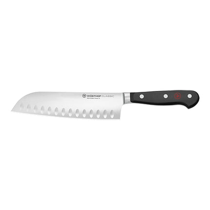 Santoku Chef's Knife 17 cm | Wüsthof Dreizack Classic | Stainless Steel Granton Edge 1