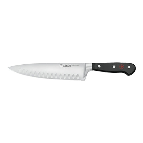 Chef's Knife 20 cm | Wüsthof Dreizack Classic | Stainless Steel Granton Edge 1