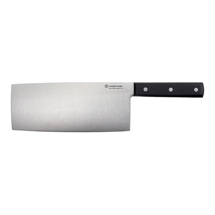 Chinese Chef's Knife 20 cm | Wüsthof Dreizack | Stainless Steel Smooth Blade 1