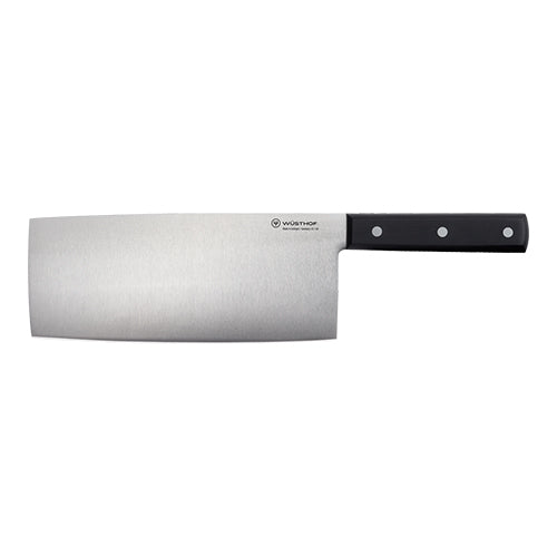 Chinese Chef's Knife 20 cm | Wüsthof Dreizack | Stainless Steel Smooth Blade 1