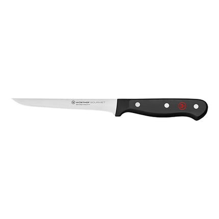 Boning Knife with Smooth Stainless Steel Blade | Wüsthof Dreizack Gourmet | 14 cm Blade 1