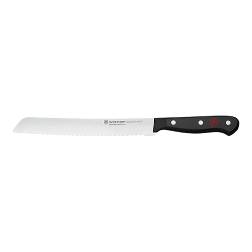 Bread Knife with Serrated Stainless Steel Blade | Wüsthof Dreizack Gourmet | 20 cm Blade 1