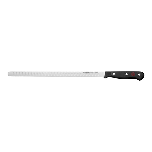Flexible Salmon Knife, Granton Edge 29 cm Blade | Wüsthof Dreizack Gourmet | Stainless Steel with Plastic Handle 1