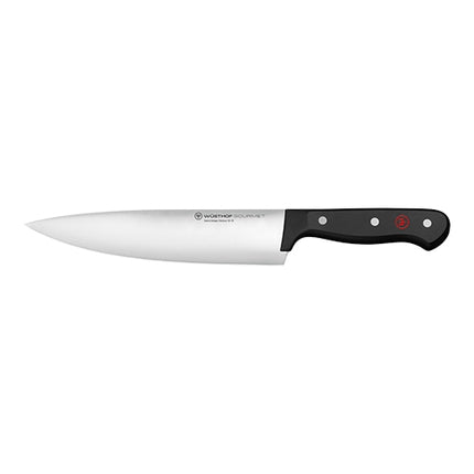 Chef's Knife with 20 cm Smooth Stainless Steel Blade | Wüsthof Dreizack Gourmet | Plastic Handle 1