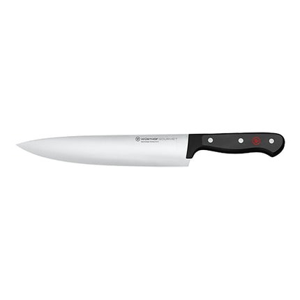 Chef's Knife with 23 cm Smooth Stainless Steel Blade | Wüsthof Dreizack Gourmet | Plastic Handle 1