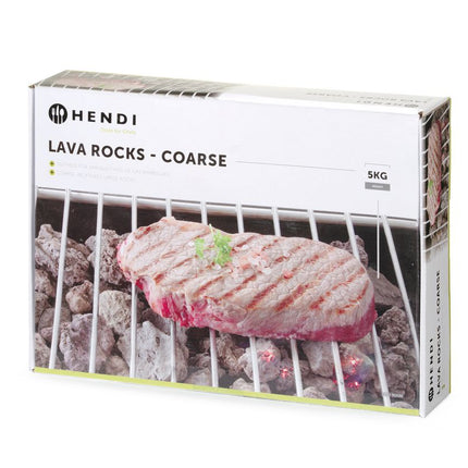 Coarse Lava Rocks for Gas Barbecues | HENDI