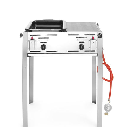 Roast Master Maxi 50/50 Grill and Roasting Tray | HENDI | 11kW | 850x675x600mm